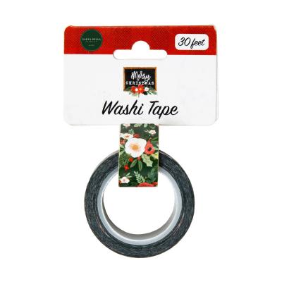 Carta Bella Happy Christmas Washi Tape - Cozy Floral